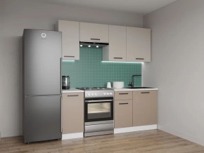 Кухонный гарнитур Каппучино 2000 (Стол. 38мм) в Заводоуковске - zavodoukovsk.ok-mebel.com | фото