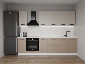 Кухонный гарнитур Каппучино 2800 (Стол. 26мм) в Заводоуковске - zavodoukovsk.ok-mebel.com | фото