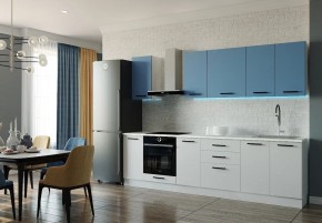 Кухонный гарнитур Капри 2800 (Стол. 38мм) в Заводоуковске - zavodoukovsk.ok-mebel.com | фото