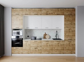 Кухонный гарнитур Лада 3400 (Стол. 26мм) в Заводоуковске - zavodoukovsk.ok-mebel.com | фото