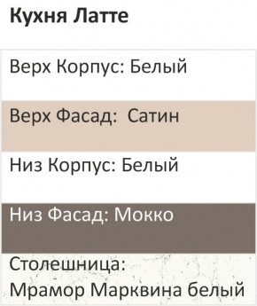 Кухонный гарнитур Латте 1000 (Стол. 26мм) в Заводоуковске - zavodoukovsk.ok-mebel.com | фото 3