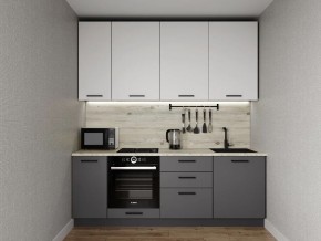 Кухонный гарнитур Меренга 2200 h950 (Стол. 26мм) в Заводоуковске - zavodoukovsk.ok-mebel.com | фото