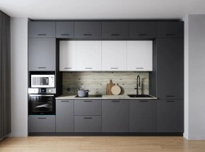Кухонный гарнитур Меренга 3400 (Стол. 26мм) в Заводоуковске - zavodoukovsk.ok-mebel.com | фото