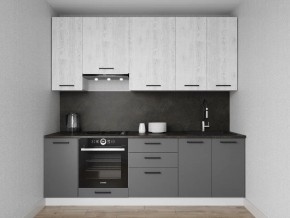 Кухонный гарнитур Санторини 2400 h950 (Стол. 38мм) в Заводоуковске - zavodoukovsk.ok-mebel.com | фото
