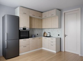 Кухонный гарнитур Шимо 2200*1700 (Стол. 38мм) в Заводоуковске - zavodoukovsk.ok-mebel.com | фото