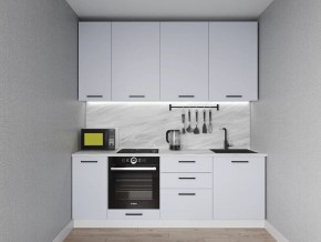 Кухонный гарнитур Смоки 2200 h950 (Стол. 38 мм) в Заводоуковске - zavodoukovsk.ok-mebel.com | фото
