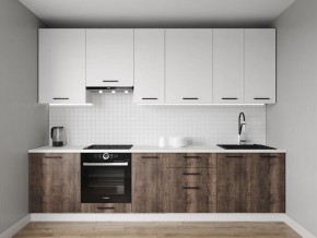 Кухонный гарнитур Старое Дерево 3000 h950 (Стол. 26мм) в Заводоуковске - zavodoukovsk.ok-mebel.com | фото