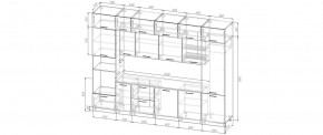 Кухонный гарнитур Старое Дерево 3400 (Стол. 38мм) в Заводоуковске - zavodoukovsk.ok-mebel.com | фото 2