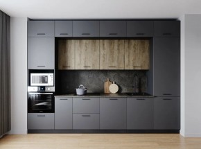 Кухонный гарнитур Умбра 3400 (Стол. 26мм) в Заводоуковске - zavodoukovsk.ok-mebel.com | фото
