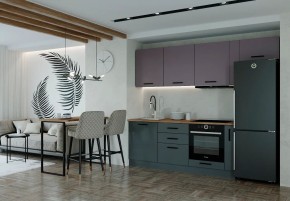Кухонный гарнитур Виола 2550 (Стол. 38мм) в Заводоуковске - zavodoukovsk.ok-mebel.com | фото