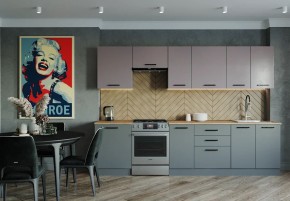 Кухонный гарнитур Виола 3000 (Стол. 38мм) в Заводоуковске - zavodoukovsk.ok-mebel.com | фото