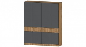 ЛЕНОРА Спальный гарнитур (модульный) графит в Заводоуковске - zavodoukovsk.ok-mebel.com | фото 8
