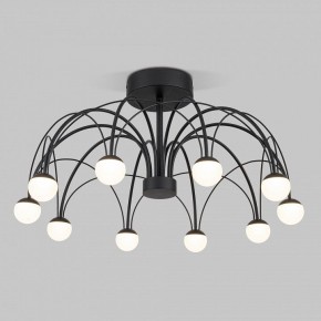 Люстра на штанге Eurosvet Ragno 90035/10 LED черный в Заводоуковске - zavodoukovsk.ok-mebel.com | фото 2