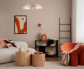 Люстра на штанге EVOLUCE VISTA SLE1256-502-05 в Заводоуковске - zavodoukovsk.ok-mebel.com | фото 7
