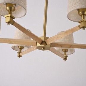 Люстра на штанге Imperiumloft Jorgenson Beige/Light wood STAVRA01 в Заводоуковске - zavodoukovsk.ok-mebel.com | фото 6