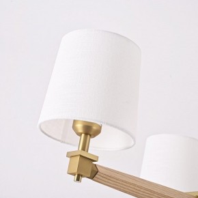 Люстра на штанге Imperiumloft Jorgenson White/Light wood STAVRA01 в Заводоуковске - zavodoukovsk.ok-mebel.com | фото 2