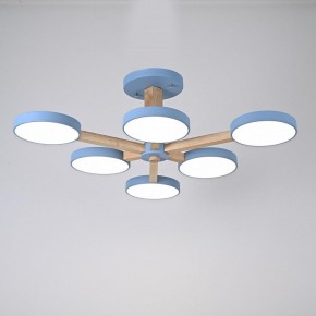 Люстра на штанге Imperiumloft TURNA Blue TURNA-B01 в Заводоуковске - zavodoukovsk.ok-mebel.com | фото 3