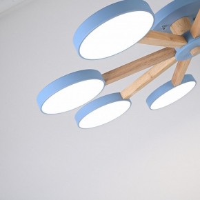 Люстра на штанге Imperiumloft TURNA Blue TURNA01 в Заводоуковске - zavodoukovsk.ok-mebel.com | фото 5