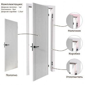 Межкомнатная дверь Bolivar Каньон браун (комплект) в Заводоуковске - zavodoukovsk.ok-mebel.com | фото 4