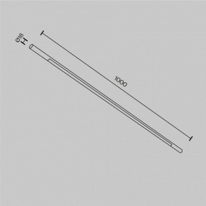 Модульный светильник Maytoni Basis C100CL-L1000-24W3-6K-BS в Заводоуковске - zavodoukovsk.ok-mebel.com | фото 6
