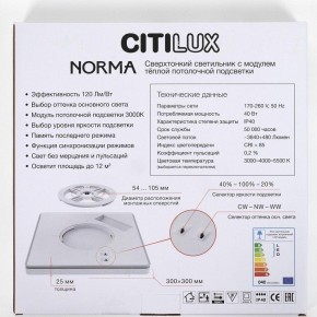 Накладной светильник Citilux Norma CL748K301 в Заводоуковске - zavodoukovsk.ok-mebel.com | фото 8