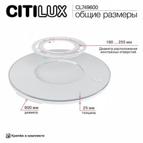 Накладной светильник Citilux NORMA CL749600 в Заводоуковске - zavodoukovsk.ok-mebel.com | фото 12