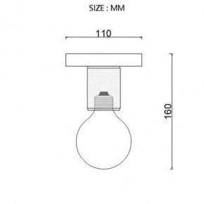 Накладной светильник Imperiumloft RH Utilitaire Socket 48,071 в Заводоуковске - zavodoukovsk.ok-mebel.com | фото 7