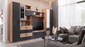 Пенал Белла (Сандал, Графит/Дуб крафт) в Заводоуковске - zavodoukovsk.ok-mebel.com | фото 5