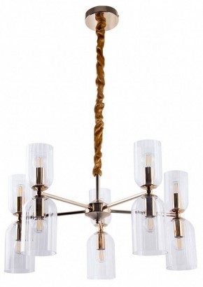 Подвесная люстра Arte Lamp Charm A1623LM-10GO в Заводоуковске - zavodoukovsk.ok-mebel.com | фото