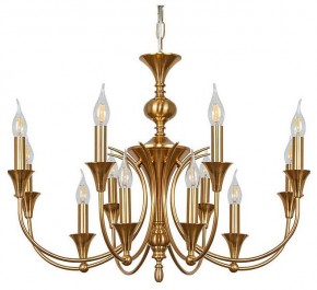 Подвесная люстра Arte Lamp Collinetta A4094LM-12PB в Заводоуковске - zavodoukovsk.ok-mebel.com | фото
