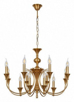 Подвесная люстра Arte Lamp Collinetta A4094LM-12PB в Заводоуковске - zavodoukovsk.ok-mebel.com | фото 2