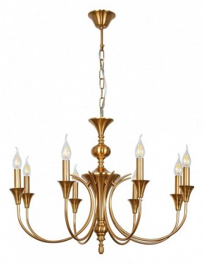 Подвесная люстра Arte Lamp Collinetta A4094LM-8PB в Заводоуковске - zavodoukovsk.ok-mebel.com | фото 2