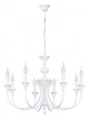 Подвесная люстра Arte Lamp Collinetta A4094LM-8WH в Заводоуковске - zavodoukovsk.ok-mebel.com | фото 2