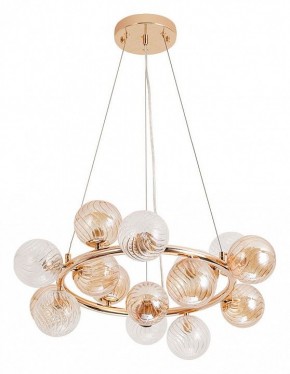 Подвесная люстра Arte Lamp Etereo A5261LM-15GO в Заводоуковске - zavodoukovsk.ok-mebel.com | фото