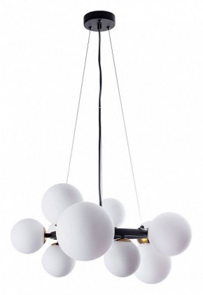 Подвесная люстра Arte Lamp Gemini A2243SP-10BK в Заводоуковске - zavodoukovsk.ok-mebel.com | фото 2