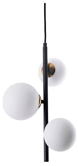 Подвесная люстра Arte Lamp Gemini A2243SP-3BK в Заводоуковске - zavodoukovsk.ok-mebel.com | фото