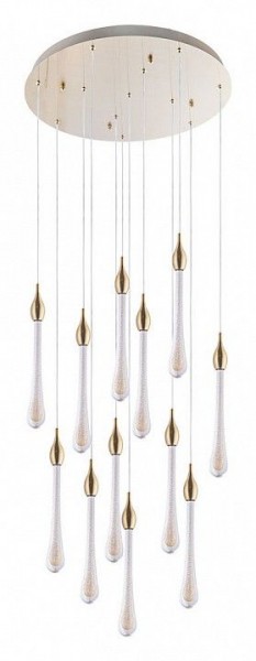 Подвесная люстра Arte Lamp Raindrop A1803LM-36PB в Заводоуковске - zavodoukovsk.ok-mebel.com | фото