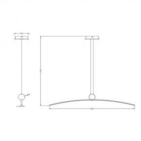 Подвесной светильник Arte Lamp Arno A3362SP-25BK в Заводоуковске - zavodoukovsk.ok-mebel.com | фото 3