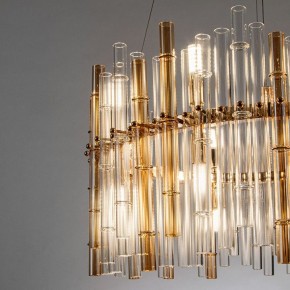 Подвесной светильник Arte Lamp Crystalla A4111LM-16GO в Заводоуковске - zavodoukovsk.ok-mebel.com | фото 3