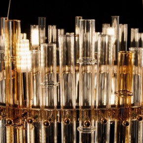 Подвесной светильник Arte Lamp Crystalla A4111LM-16GO в Заводоуковске - zavodoukovsk.ok-mebel.com | фото 6
