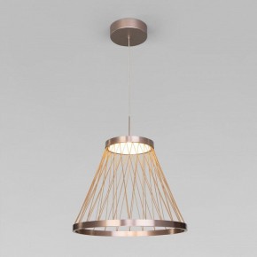 Подвесной светильник Eurosvet Cesta 40016/1 LED коричневый в Заводоуковске - zavodoukovsk.ok-mebel.com | фото 2