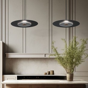 Подвесной светильник Eurosvet Kontur 40030/1 LED черный в Заводоуковске - zavodoukovsk.ok-mebel.com | фото 3