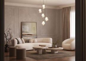 Подвесной светильник Maytoni Aura MOD016PL-05BS в Заводоуковске - zavodoukovsk.ok-mebel.com | фото 4