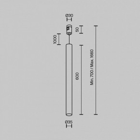 Подвесной светильник Maytoni Focus Led TR156-1-5W3K-BS в Заводоуковске - zavodoukovsk.ok-mebel.com | фото 4