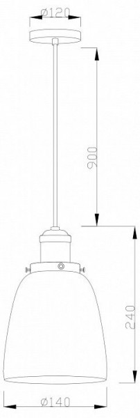 Подвесной светильник Moderli Single V11517-1P в Заводоуковске - zavodoukovsk.ok-mebel.com | фото 7