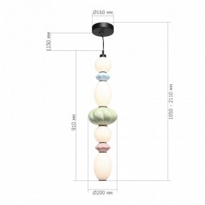 Подвесной светильник ST-Luce FLORENTINI SL6134.453.01 в Заводоуковске - zavodoukovsk.ok-mebel.com | фото 4