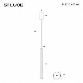 Подвесной светильник ST-Luce LILT SL6210.403.01 в Заводоуковске - zavodoukovsk.ok-mebel.com | фото 3
