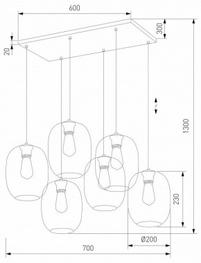 Подвесной светильник TK Lighting Elio 5974 Elio в Заводоуковске - zavodoukovsk.ok-mebel.com | фото 3