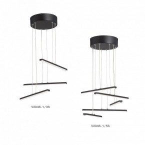 Подвесной светильник Vitaluce V3046 V3046-1/3S в Заводоуковске - zavodoukovsk.ok-mebel.com | фото 4