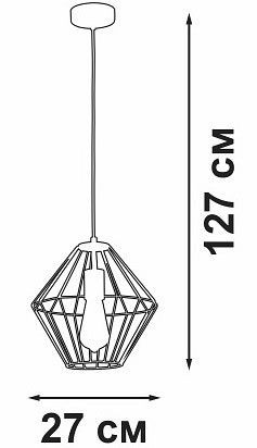 Подвесной светильник Vitaluce V3067 V3067-8/1S в Заводоуковске - zavodoukovsk.ok-mebel.com | фото 5